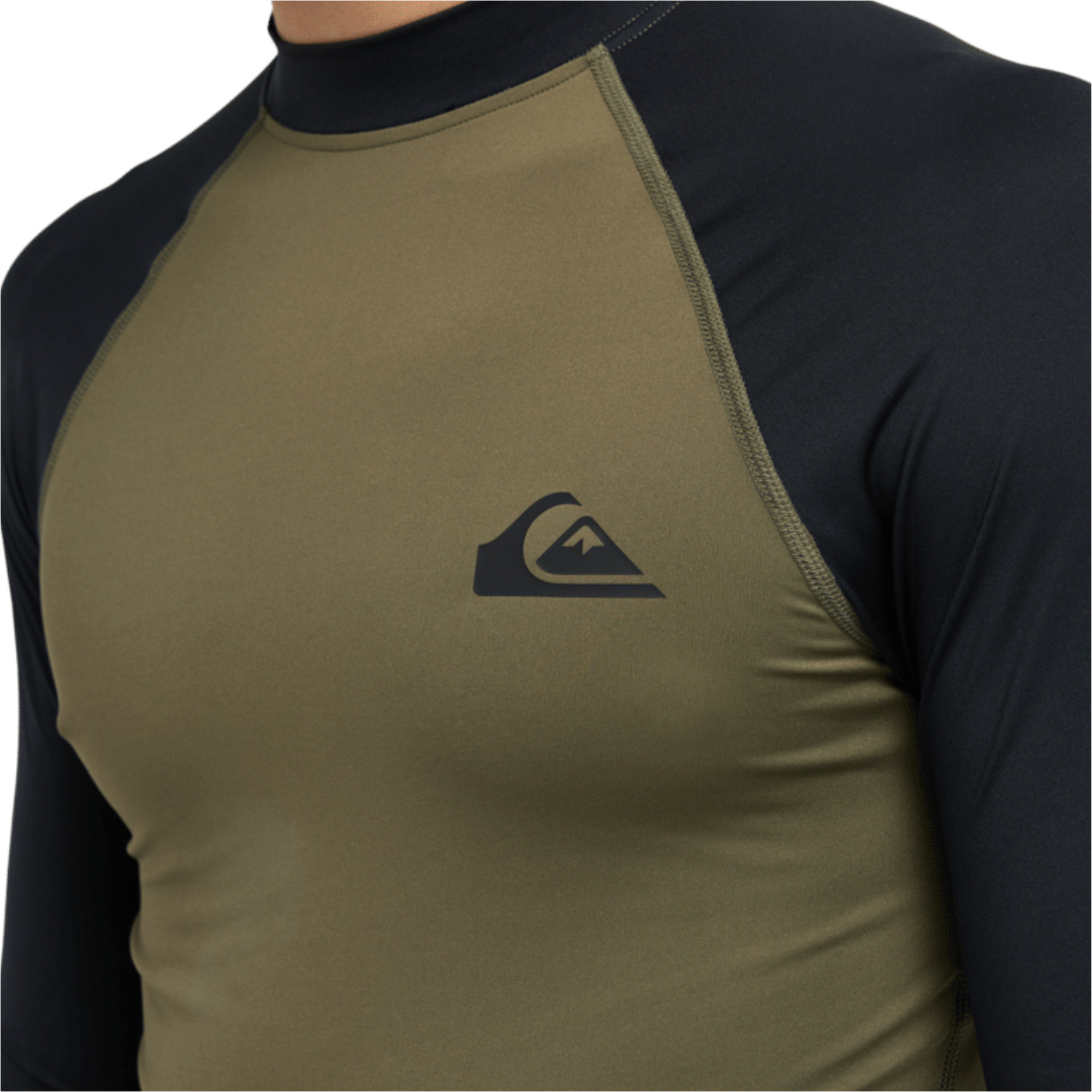 2026 Quiksilver Herre Everyday UPF50 Langærmet Lycra-vest AQYWR03131 - Grape Leaf / Black